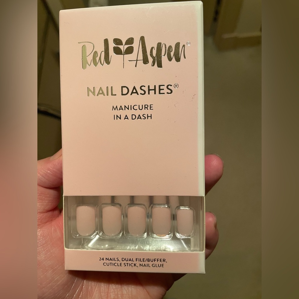 Red Aspen Pink Press-On Nails